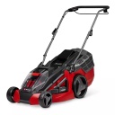 Bezvadu zāles pļāvējs GE-CM 43 Li M, EINHELL, 3413130, 43 cm, 2x4,0Ah akumulatori, 6 augstuma iestatījumi, 600 m² laukumiem