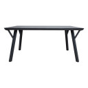 Galds CASPER 160x90H73cm, pelēks 23536