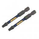 Irwin Impact Pro kruvikeeraja Torx bit, IW6061601, 57mm, T10, 30nm, kvaliteetne teras, ergonoomiline disain