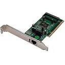 Digitus PCI v&otilde;rgukaart DN-10110, 1 x 10/100/1000 Mbit/s, PCI, Realtek, automaatne l&auml;bir&auml;&auml;kimine, madala profiiliga kinnitamine