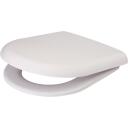 Cersanit WC kaas Merida 693749, 45.8 cm, 36.7 cm, 0.58 cm, valge, plastmass, antibakteriaalne