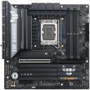 Asus TUF GAMING B860M-PLUS WIFI, Wi-Fi 7, LGA 1851, DDR5, 256 GB, 4 DIMM, 4 SATA III, 3 M.2, 7.1 garso, 2.5 Gb Ethernet