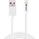 Sandberg USB>Lightning kaabel 340-75, 1m, valge, USB, Apple Lightning