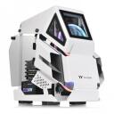 Thermaltake AH T200 TG Snow CA-1R4-00S6WN-00, valge, 10.8kg, karastatud klaas, Micro ATX, Mini ITX, Micro Tower, 5 ketta pesa