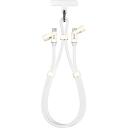 Sbox LANYARD WHITE USB kabelis TYPE-C LANYARD WHITE, 1.5m, 60W, PD atbalsts, USB 2.0