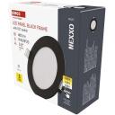 Emos LED &scaron;viestuvas NEXXO ZD1323, 7 W, 480 lm, IP40/IP20, &scaron;iltai/neutrali balta, apvalus, 30 000 valandų, 110&deg; spindulio kampas