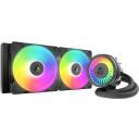 Arctic CPU Охладитель Liquid Freezer III Pro 280 A-RGB ACFRE00183A, 2 вентилятора, 186 м&sup3;/ч, FDB, черный