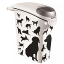 Food storage container Love Pets Dogs 10kg 23L 232x497x503mm 0803882P96 Curver