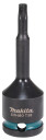 TORX UZGAĻI TRIECIENA UZGRIEŽŅU ATSLĒGĀM Impact Black 1/2&ldquo; T30 x 78 mm, E-19794 MAKITA