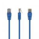 Gembird Patch kaabel CAT 5e PP12-0.25M/B, 0.25m, RJ45 Male, RJ45 Male, U/UTP, sinine