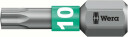 1/4" otsik 867/1 BTZ TORX TX 10x25, Wera, 066120, 1/4, 867/1