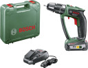 L&ouml;&ouml;ktrell PSB 18 LI-2 Ergonomic, 18V (roheline/must, Li-Ion aku 2,5Ah) Bosch