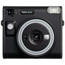 Fujifilm momentinė kamera INSTAXSQUARESQ40BLACK, juoda, ličio baterija, objektyvas 65.75mm f/12.6, artimas 30-48cm
