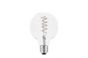 LED spuldze SPIN, E27, G95, 4 W, 265 lm, 2200K, 360&deg;, 3 gadi garantija, LD-G95FLS4-22
