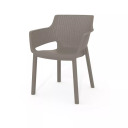Садовый стул Eva бежевый KETER 29210109587 57.7 x 62.5 x 79cm