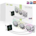 Gamemax protsessori vedelikjahutus HAILSTORM 360 LCD WH, 66.89 cfm, TDP kuni 330W, ARGB ventilaator, 800-2000 rpm