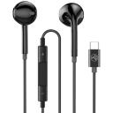 Tellur Ausinės TLL162262, 11g, Juoda, USB-C, 93dB, 32&Omega;, 1.2m, 20-20000Hz, Integruotas mikrofonas, Garso valdymas