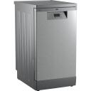 Beko Indaplovė BDFS15020X, 45cm, 10 indų rinkiniai, 5 programos, 76kWh, 950l, 47dB, elektroninis valdymas, aktyvus džiovinimas