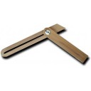 Nurgik, reguleeritav, puidust M