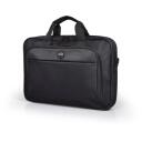 Port Designs Klēpjdatora kaste HANOI II Clamshell 105065, 17.3 collas, 490 g, poliesters, noņemama plecu siksna, melna