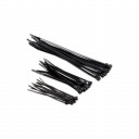 Plastic clamps black 5x120mm (100pcs.) Kreator