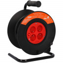 Elektriskais pagarinātājs, spole ar zemējumu, 3x1.0mm, 25m 03-19-1140 FASTER TOOLS