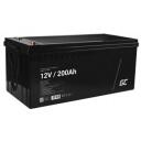 Green Cell Akumuliatorius AGM33, 12 V, 200 Ah, AGM, laivoms