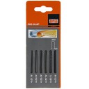 Rotzāģa asmeņu komplekts - 6 veidi (24gab.) 302-6X4P BAHCO