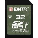 Emtec Atmiņas karte ECMSD32GHC10OR, 32GB, UHS-I, V30, 100MB/s, 50MB/s, ūdensizturīga, putekļu aizsardzība