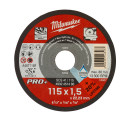 PLĀNA METĀLA GRIE&Scaron;ANAS DISKI PRO+, SCS 41 / 115 X 1.5 X 22 MM - 1 PC, 4932451486 MILWAUKEE