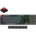 Keychron Клавиатура K5X-H1 RGB, 108 клавиш, QZERTY, Bluetooth 5.2, USB Type-C, черный