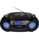 Blaupunkt Boombox BB31LED, 1 x USB 2.0, AUX, 12 W, FM, Bluetooth, MP3, LCD ekranas, spalvingas LED ap&scaron;vietimas