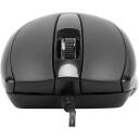 Targus optiskā pele AMU81AMGL, 1000 dpi, USB, 1.52 m, ergonomisks, melna, ritinā&scaron;anas ritenis