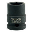 Sitiena Muciņa Hex, 18.0mm, Crmo, 1/2" YT-1008 YATO