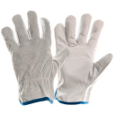 Рабочие перчатки из гладкой воловьей кожи с замшевой ладонью, размер 11 10-L311 DD