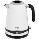 Adler Veekeetja AD 1295w, 2200 W, 1.7 L, roostevaba teras, 360&deg; p&ouml;&ouml;ratav alus, valge