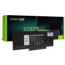 Green Cell Akumulators DE148, 7.6V, 44Wh, 5800mAh, saderīgs ar DELL Latitude 7280 7290 7380 7390 7480 7490