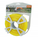 Cord for trimmer &Oslash;3.0mm (55m), square, yellow STIHL