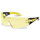 Защитные очки Pheos, желтые стекла Uvex