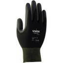 Перчатки рабочие Unipur 6639 PU, черные, размер 11 Uvex