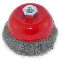 Koniskā birste M14 60mm, tērauda sari