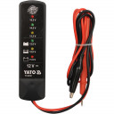 Цифровой тестер аккумуляторов 12V YT-83101 YATO