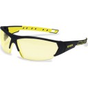 Aizsargbrilles i-Works dzelteni stikli, melns/dzeltens Uvex