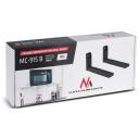 Maclean MC-915B, universāls mikroviļņu stiprinājums, 30kg, melns, regulējams rokas garums 32,5-49,2cm