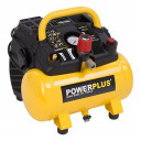 Kompresors 1100W, 6L, 1.5HP, bez eļļas POWX1721 POWERPLUS X