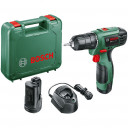 Cordless Screwdriver PSR Easy 06039A210B 12V 2x1.5Ah Li BOSCH