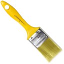 Кисть 70мм, плоская, синтетическая щетина, пластиковая ручка