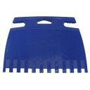 &Scaron;pakteļlāpstiņa 125x180mm, 8mm zobs, plastmasas