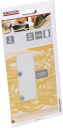 Ruutjas liivapaber 93x187mm - G120 - 5 tk, KREATOR, KRT201557, Graanul: 120, Augud: 8