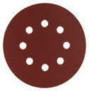 Smilšpapīra disks uz auduma bāzes 125mm K120 (10gab.) P-43577 MAKITA